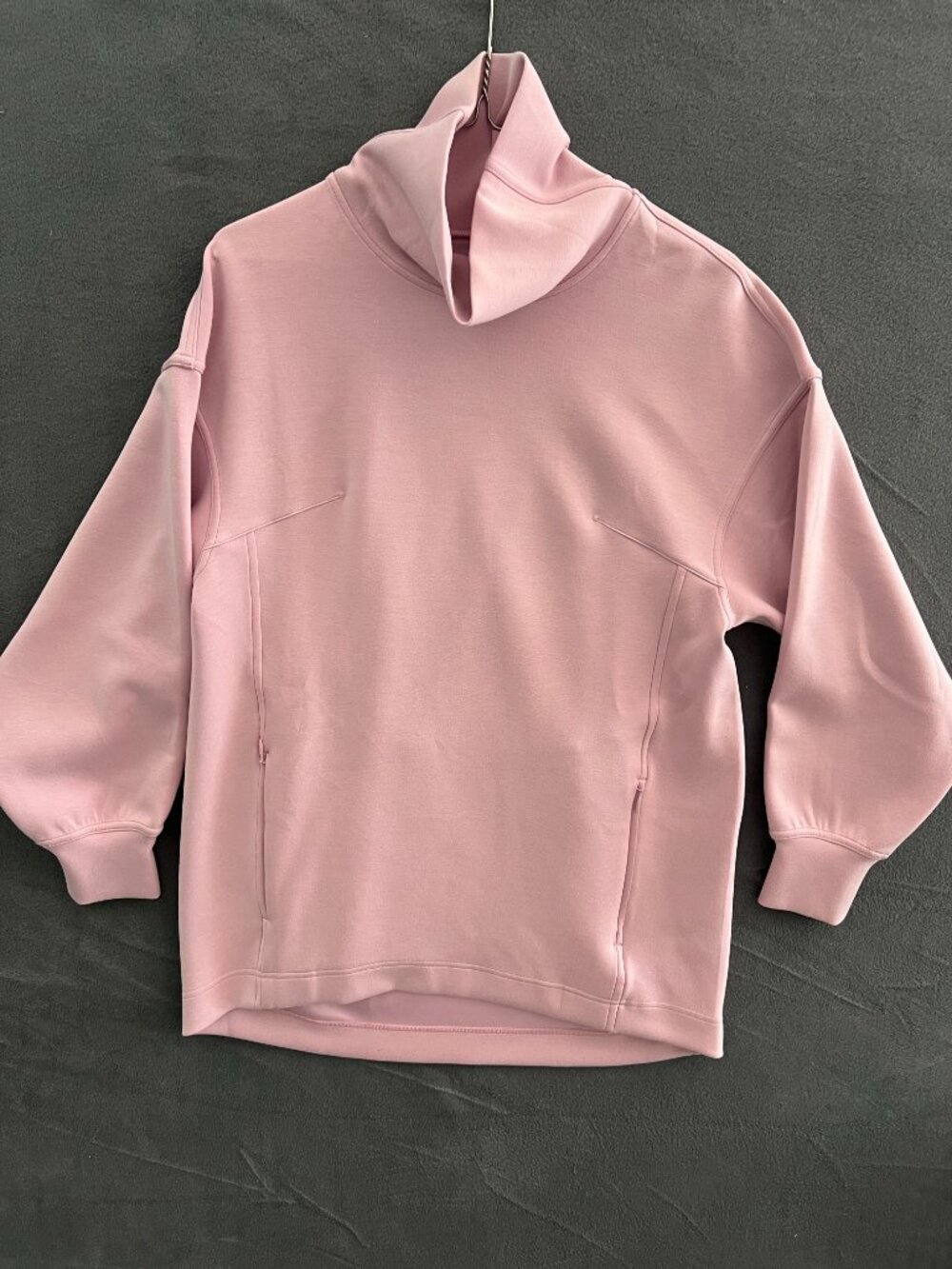 🍋 Lululemon Modal-Blend Turtleneck Tunic Pink Peony sz 4m $128 🍋 - Picture 3 of 7